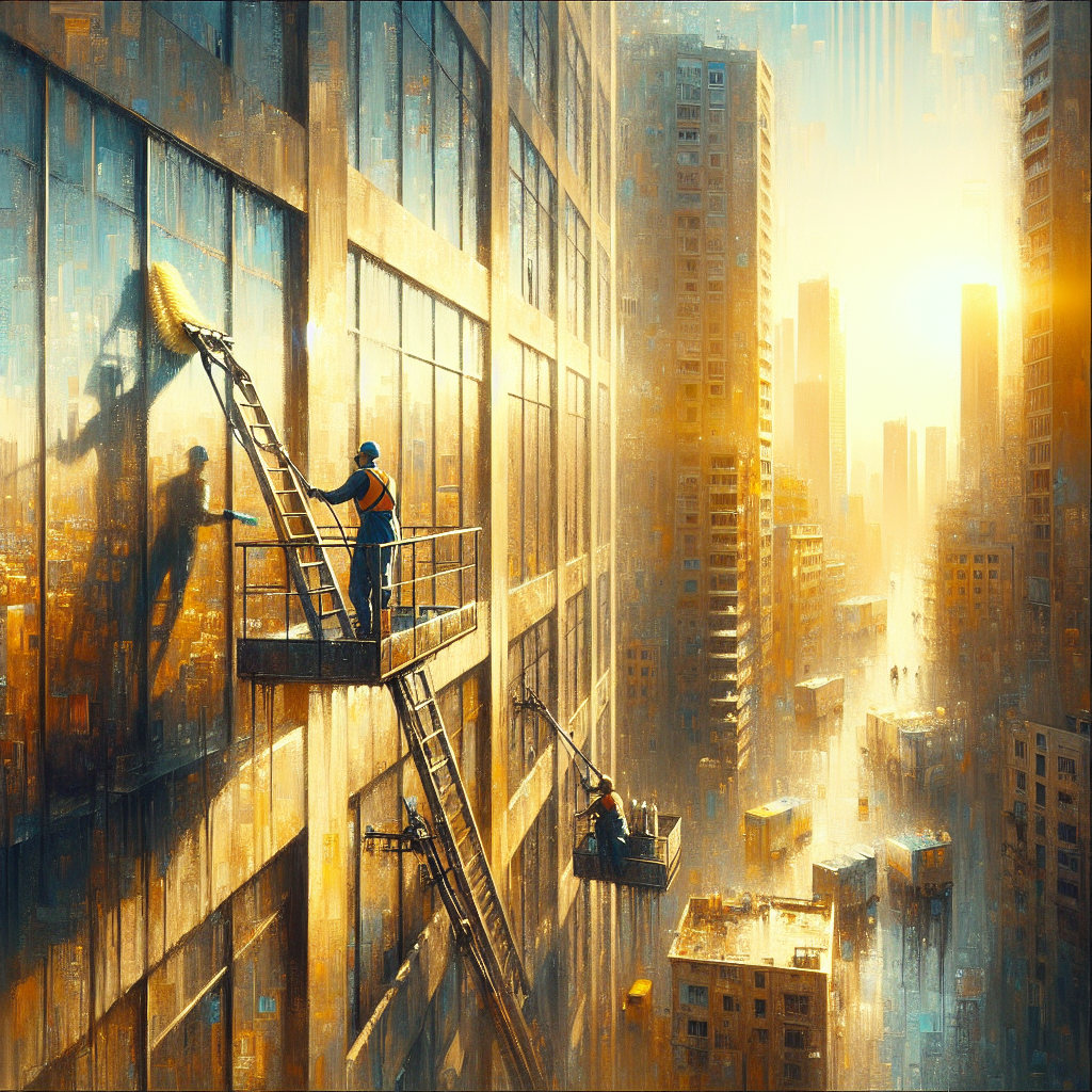 Limpieza de cristales en altura en Arganda del Rey 8 Limpieza de cristales en altura en Arganda del Rey