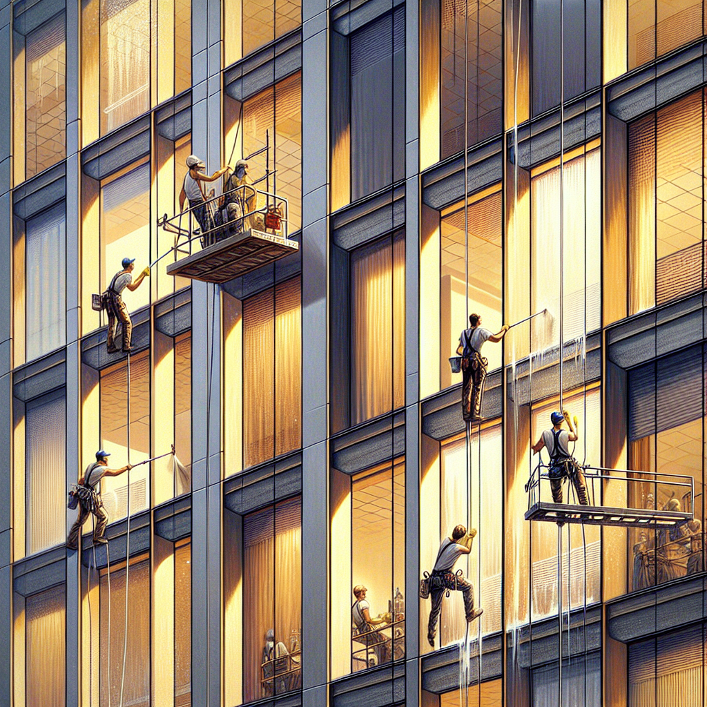 Limpieza de cristales en altura en Fuenlabrada 13 Limpieza de cristales en altura en Fuenlabrada