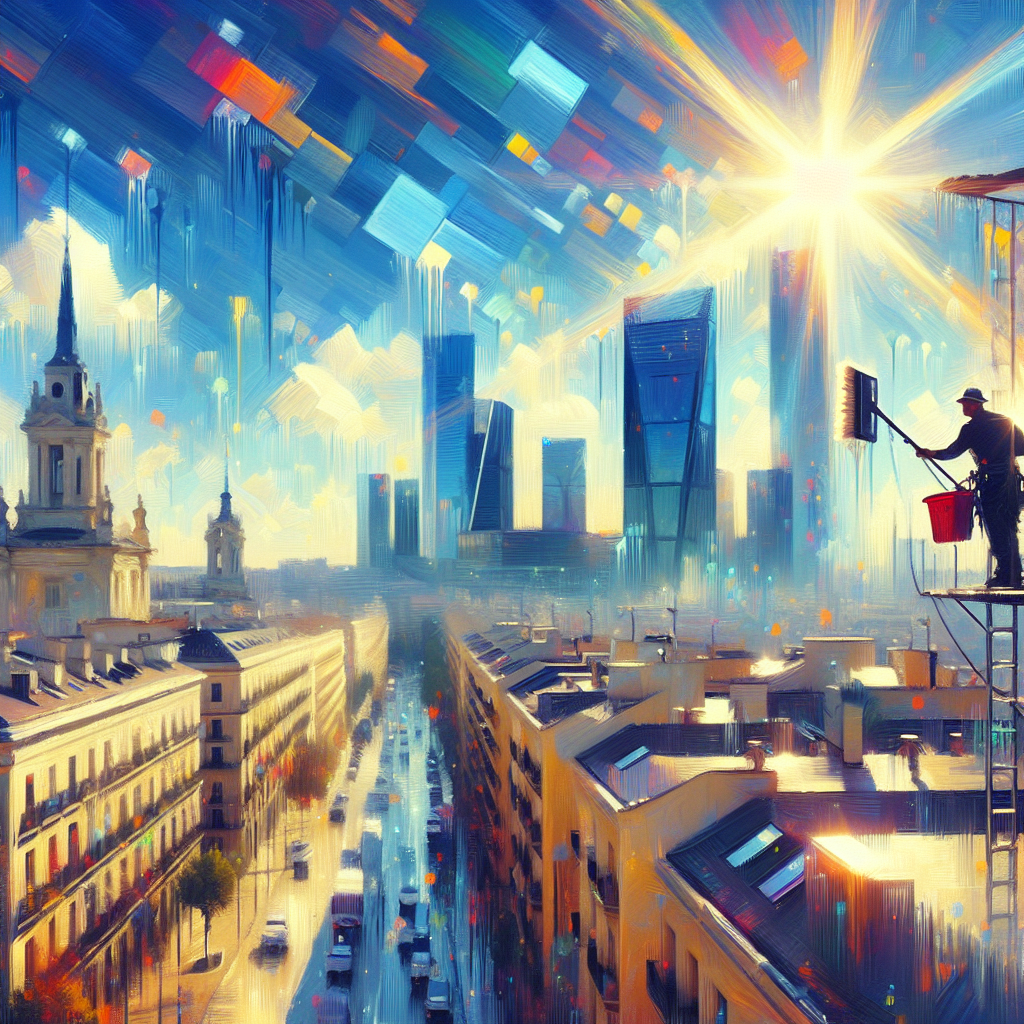 Limpieza de cristales en altura en Móstoles 22 Limpieza de cristales en altura en Móstoles