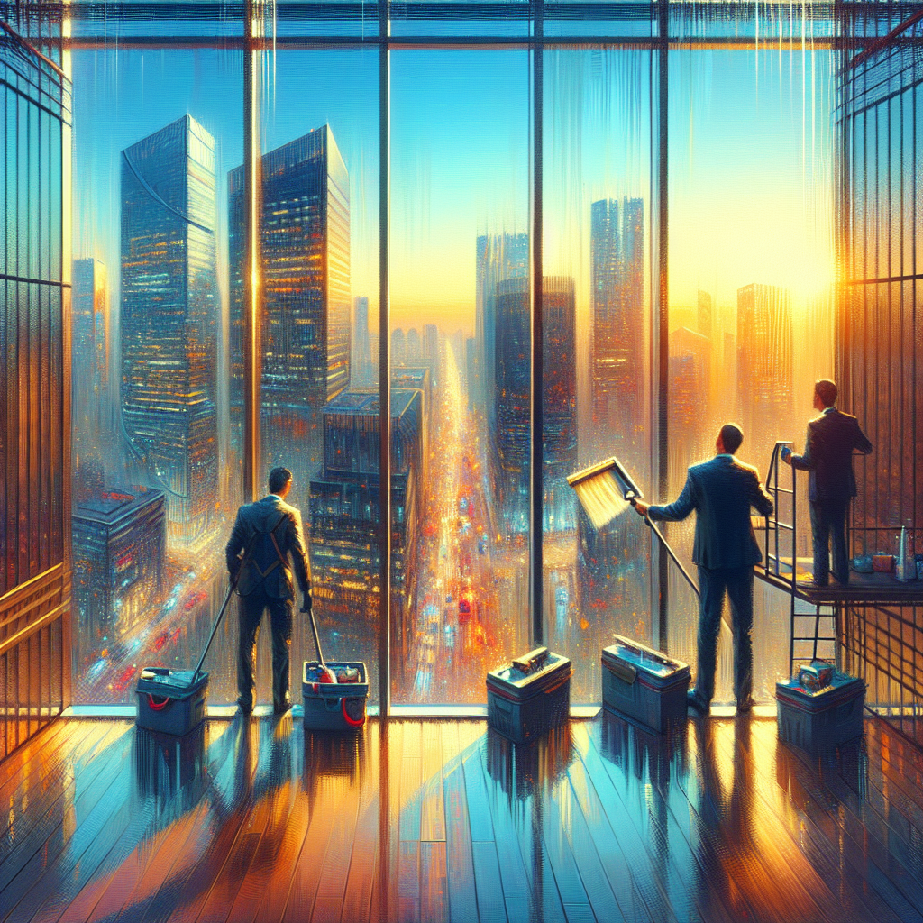 Limpieza de cristales en altura en Parla 25 Limpieza de cristales en altura en Parla